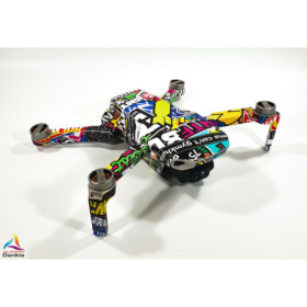 DJI MINI 4K - SKIN - Design: Stickerbomb  - Decal - Wrap -  Folie