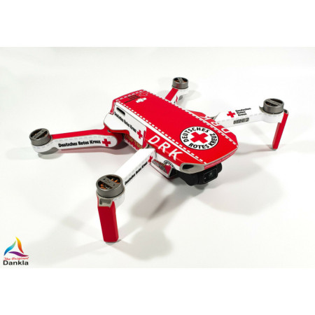 DJI MINI 4K - SKIN - DESIGN: DRK  - Decal - Wrap -  Folie