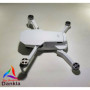 DJI MINI 4K - SKIN - CARBON WEISS / CARBON WHITE - Decal - Wrap - Folie