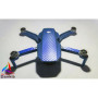 DJI MINI 4K - SKIN - CARBON BLAU / CARBON BLUE - Decal - Wrap - Folie