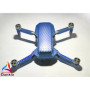 DJI MINI 4K - SKIN - CARBON BLAU / CARBON BLUE - Decal - Wrap - Folie