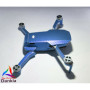 DJI MINI 4K - SKIN - CARBON BLAU / CARBON BLUE - Decal - Wrap - Folie