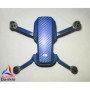DJI MINI 4K - SKIN - CARBON BLAU / CARBON BLUE - Decal - Wrap - Folie