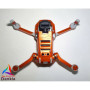 DJI MINI 4K - SKIN - CHROM ORANGE / CHROME ORANGE - Decal - Wrap - Folie