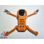 DJI MINI 4K - SKIN - CARBON ORANGE - Decal - Wrap - Folie