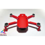 DJI MINI 4K - SKIN - CARBON ROT / CARBON RED - Decal - Wrap - Folie
