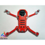 DJI MINI 4K - SKIN - CARBON ROT / CARBON RED - Decal - Wrap - Folie
