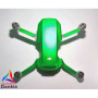 DJI MINI 4K - SKIN - CHROM GRÜN / CHROME GREEN - Decal - Wrap - Folie