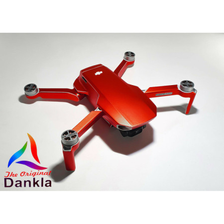 DJI MINI 4K - SKIN - CHROM ROT / CHROME RED - Decal - Wrap - Folie