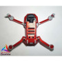 DJI MINI 4K - SKIN - CHROM ROT / CHROME RED - Decal - Wrap - Folie