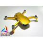 DJI MINI 4K - SKIN - CHROM GOLD / CHROME GOLD  - Decal - Wrap -  Folie