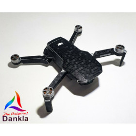 DJI MINI 4K - SKIN - HONEYCOMB SCHWARZ / HONEYCOMB BLACK  - Decal - Wrap -  Folie