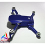 DJI MINI 4K - SKIN- ALU BLAU GEBÜRSTET/BLUE BRUSHED- Decal - Wrap - Folie