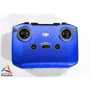 DJI MINI 4K - SKIN- ALU BLAU GEBÜRSTET/BLUE BRUSHED- Decal - Wrap - Folie