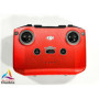 DJI MINI 4K - SKIN - ALU ROT GEBÜRSTET / RED BRUSHED - Decal - Wrap - Folie