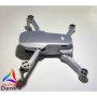 DJI MINI 4K - SKIN - ALU SILBER GEBÜRSTET / SILVER BRUSHED - Decal - Wrap - Folie