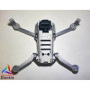 DJI MINI 4K - SKIN - ALU SILBER GEBÜRSTET / SILVER BRUSHED - Decal - Wrap - Folie