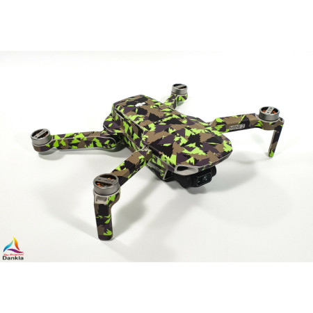 DJI MINI 4K - SKIN - DESIGN: GREEN FLASH - Decal - Wrap - Folie