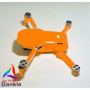 DJI MINI 4K - SKIN - NEON ORANGE - Decal - Wrap - Folie