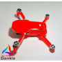 DJI MINI 4K - SKIN - NEON ROT / RED - Decal - Wrap - Folie