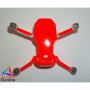 DJI MINI 4K - SKIN - NEON ROT / RED - Decal - Wrap - Folie