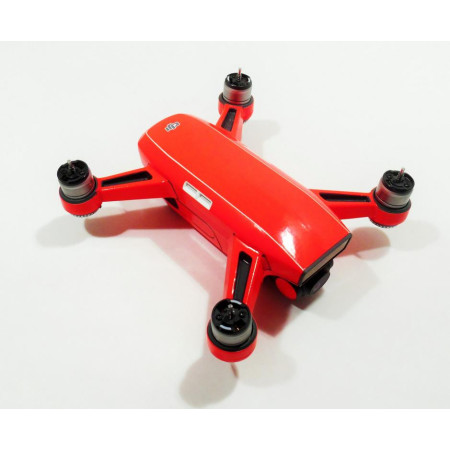DJI SPARK - SKIN - NEON ROT / RED - Decal - Wrap - Folie