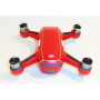 DJI SPARK - SKIN - Chrom Rot - Decal - Wrap - Folie