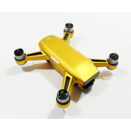 DJI SPARK - SKIN - Chrom Gold - Decal - Wrap - Folie