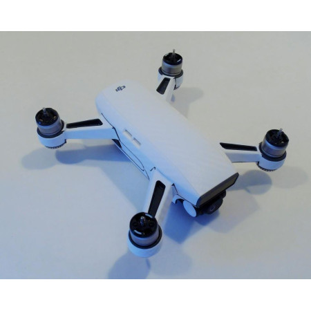 DJI SPARK - SKIN - Carbon Weiss - Decal - Wrap - Folie