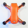 DJI SPARK - SKIN - Carbon Orange - Decal - Wrap - Folie