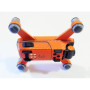 DJI SPARK - SKIN - Carbon Orange - Decal - Wrap - Folie
