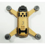 DJI SPARK - SKIN - Carbon Gold - Decal - Wrap - Folie