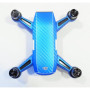 DJI SPARK - SKIN - Carbon Blau - Decal - Wrap - Folie