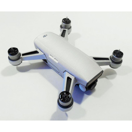 DJI SPARK - SKIN - Alu Silber gebürstet - Decal - Wrap - Folie