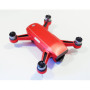 DJI SPARK - SKIN - Alu Rot gebürstet - Decal - Wrap - Folie