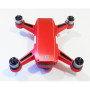 DJI SPARK - SKIN - Alu Rot gebürstet - Decal - Wrap - Folie