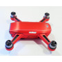 DJI SPARK - SKIN - Alu Rot gebürstet - Decal - Wrap - Folie