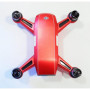 DJI SPARK - SKIN - Alu Rot gebürstet - Decal - Wrap - Folie
