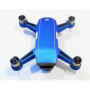 DJI SPARK - SKIN - Alu Blau gebürstet - Decal - Wrap - Folie