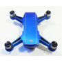 DJI SPARK - SKIN - Alu Blau gebürstet - Decal - Wrap - Folie