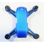 DJI SPARK - SKIN - Alu Blau gebürstet - Decal - Wrap - Folie