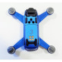 DJI SPARK - SKIN - Alu Blau gebürstet - Decal - Wrap - Folie