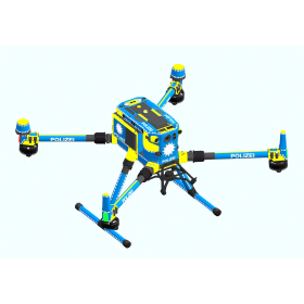 DJI M350 – SKIN – DESIGN: POLIZEI* - Individualisierbar