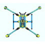 copia de DJI M350 – SKIN – DESIGN: DIGICAMO GRAU - Individualisierbar