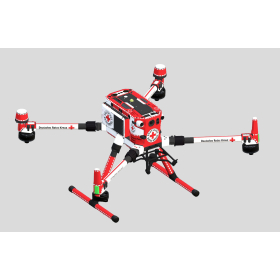copia de copia de copia de DJI M350 – SKIN – DESIGN: DIGICAMO GRAU - Individualisierbar