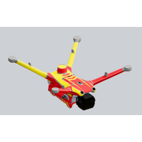 copy of DJI M4TD – SKIN – DESIGN: Camo Blau - Individualisierbar