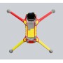 copy of DJI M4TD – SKIN – DESIGN: Camo Blau - Individualisierbar