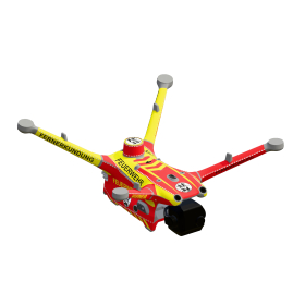 DJI M4TD – SKIN – DESIGN: Feuerwehr - Individualisierbar