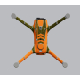 copie de DJI M4TD – SKIN – DESIGN: Camo Blau - Individualisierbar