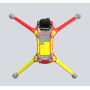 copy of DJI M4TD – SKIN – DESIGN: Camo Blau - Individualisierbar